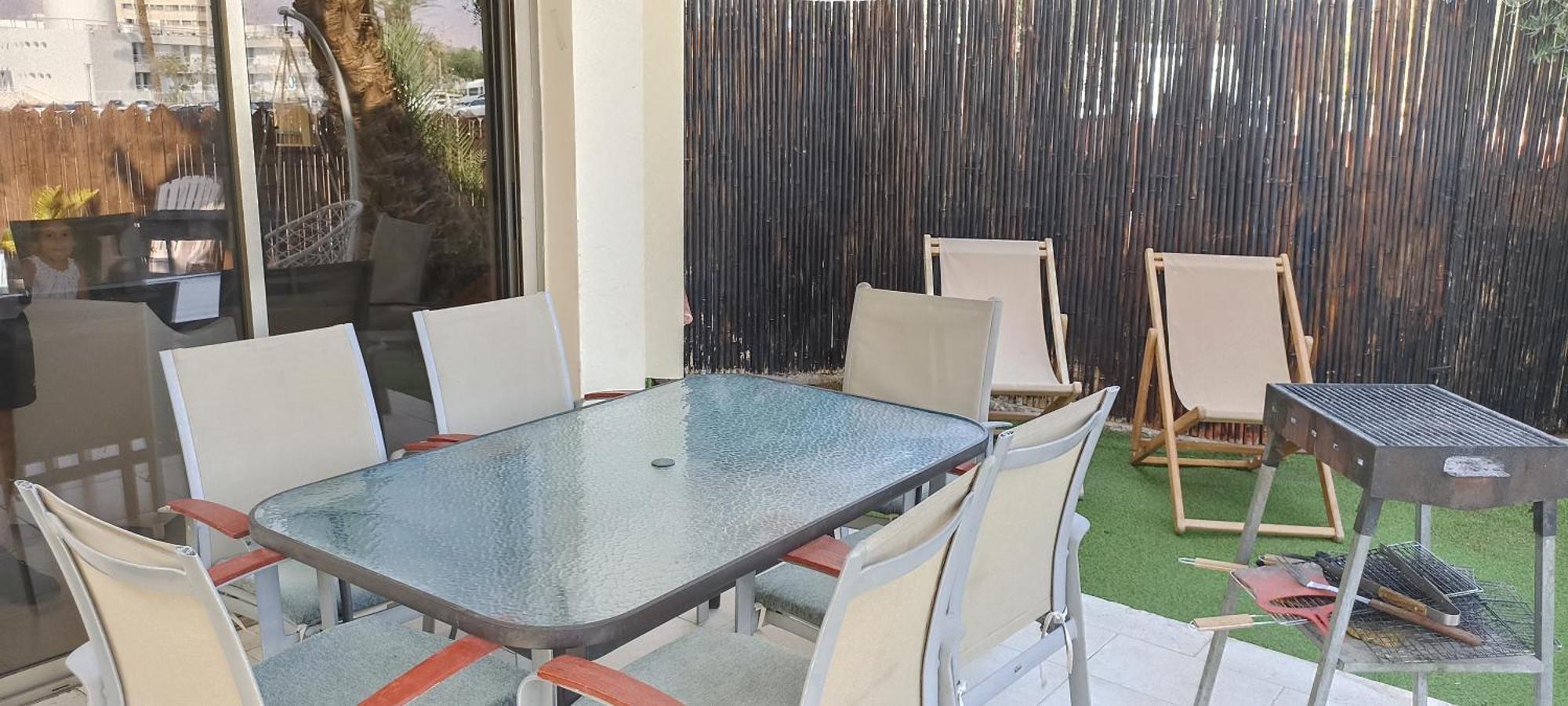 Apartment Amdar Village With Garden 埃拉特 外观 照片